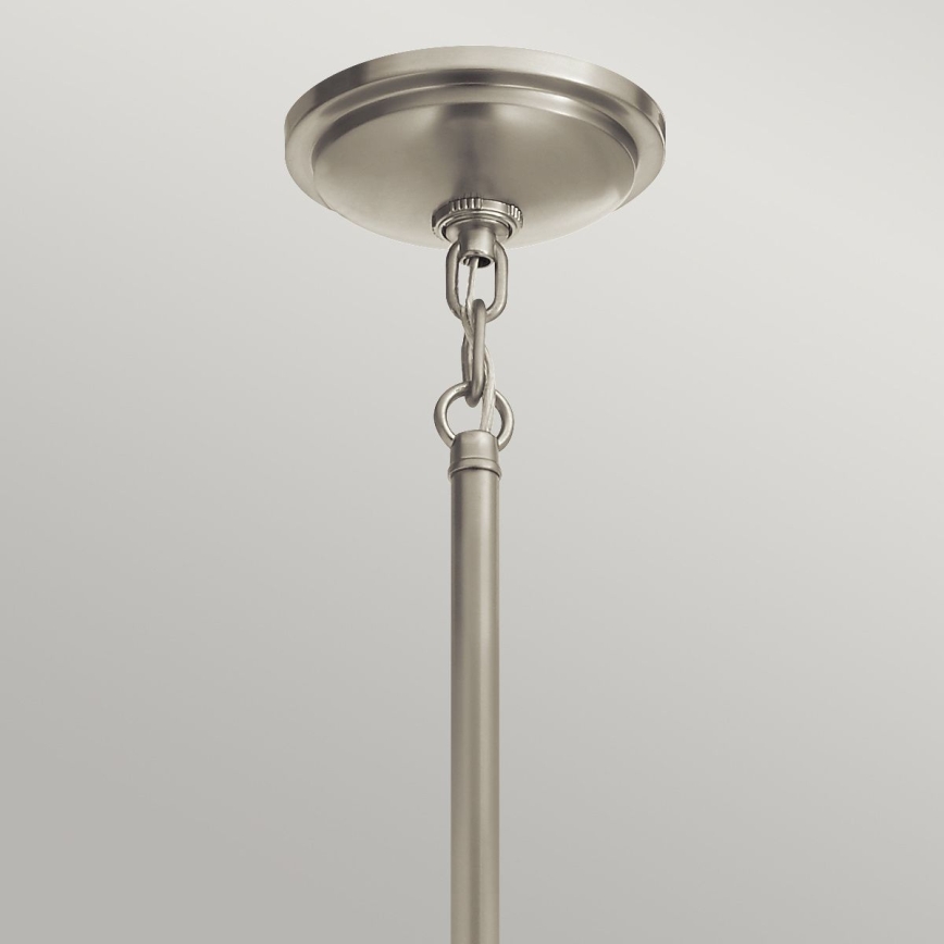 Quintiesse - Luster na šipci TOLLIS 1xE27/40W/230V Ø 40,8 cm matni hrom