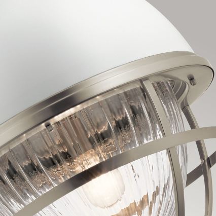 Quintiesse - Luster na šipci TOLLIS 1xE27/40W/230V Ø 40,8 cm matni hrom