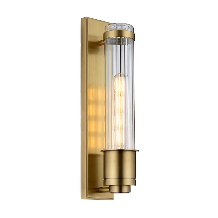 Quintiesse - Kupatilsko zidno svetlo WELLINGTON 1xE27/60W/230V IP44 zlatno