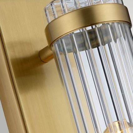 Quintiesse - Kupatilsko zidno svetlo WELLINGTON 1xE27/60W/230V IP44 zlatno
