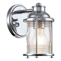 Quintiesse - Spoljašnja zidna lampa ASHLAND BAY 1xE27/60W/230V IP44 sjajni hrom