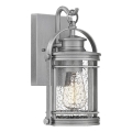 Quintiesse - Spoljašnja zidna lampa BOOKER S 1xE27/60W/230V IP44 mat hrom