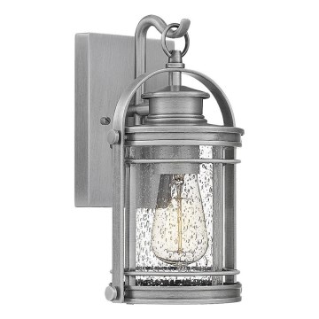 Quintiesse - Spoljašnja zidna lampa BOOKER S 1xE27/60W/230V IP44 mat hrom
