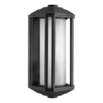 Quintiesse - Spoljašnje zidno svetlo CASTELLE M 1xE27/60W/230V IP44 crno