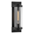 Quintiesse - Spoljno zidno svetlo PEARSON M 1xE27/60W/230V IP44 crno