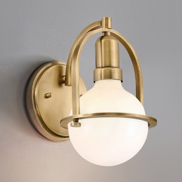 Quintiesse - Zidna lampa SOMERSET 1xE27/60W/230V zlatna
