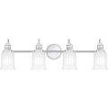 Quoizel - LED zidno svetlo za kupatilo SWELL 4xG9/3W/230V IP44 sjajni hrom