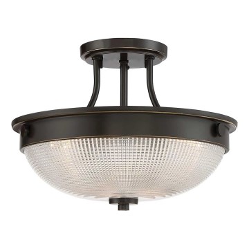 Quoizel - Plafonski luster MANTLE 2xE27/60W/230V brončani