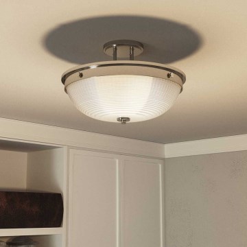 Quoizel - Plafonski luster MANTLE 2xE27/60W/230V sjajni hrom