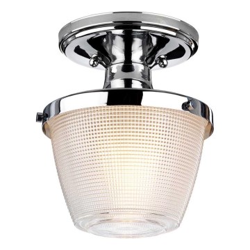 Quoizel - Plafonsko svetlo za kupatilo DUBLIN 1xE27/40W/230V IP44 sjajni hrom