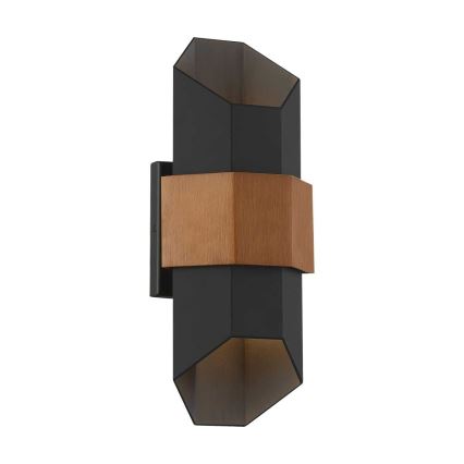 Quoizel - LED spoljna zidna svetiljka CHASM 2xLED/5,5W/230V IP44