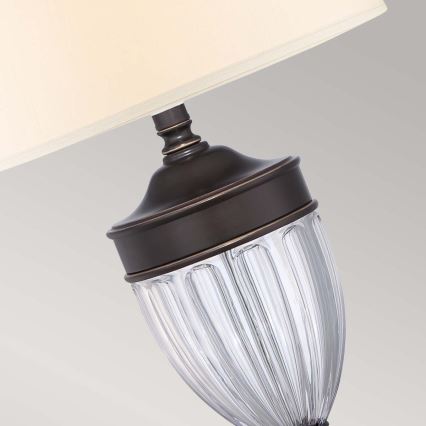 Quoizel - Stona lampa DENNISON 1xE27/60W/230V bronzana
