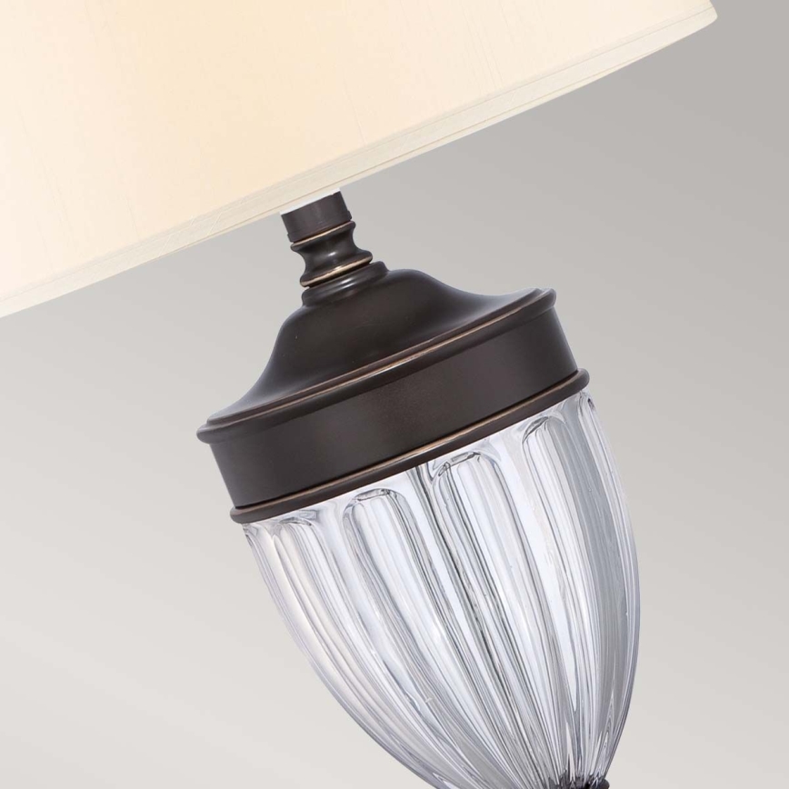 Quoizel - Stona lampa DENNISON 1xE27/60W/230V bronzana
