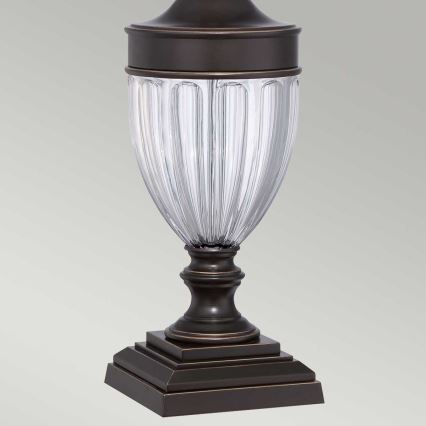 Quoizel - Stona lampa DENNISON 1xE27/60W/230V bronzana
