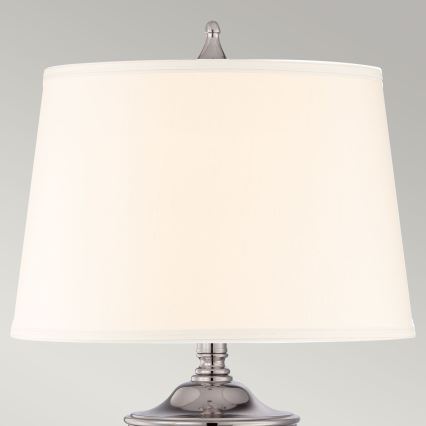 Quoizel - Stona lampa DENNISON 1xE27/60W/230V sjajni hrom