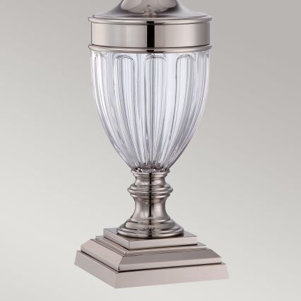 Quoizel - Stona lampa DENNISON 1xE27/60W/230V sjajni hrom