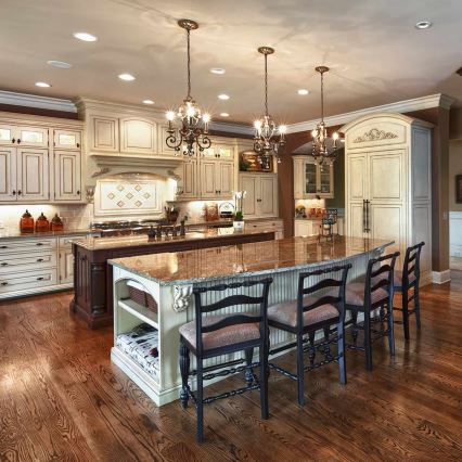 Quoizel - Luster na lancu MARQUETTE 3xE14/60W/230V bronzan