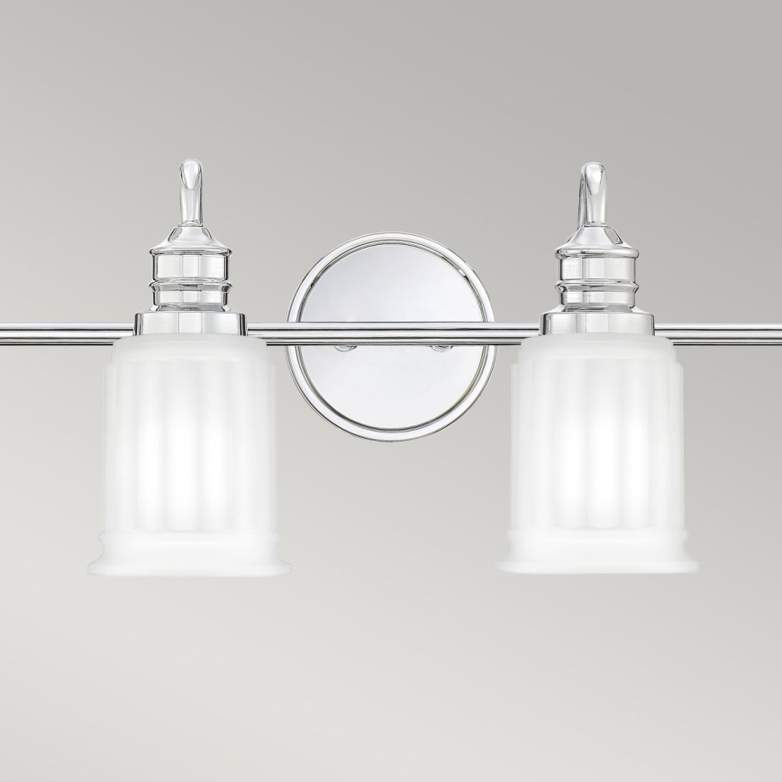 Quoizel - LED zidno svetlo za kupatilo SWELL 4xG9/3W/230V IP44 sjajni hrom