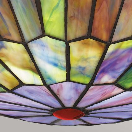 Quoizel - Plafonska lampa Tiffany WATKINS 2xE27/60W/230V prečnik 42 cm