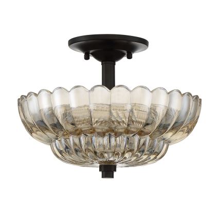 Quoizel - Plafonsko svetlo WHITECAP 3xE14/40W/230V, prečnik 29,7 cm