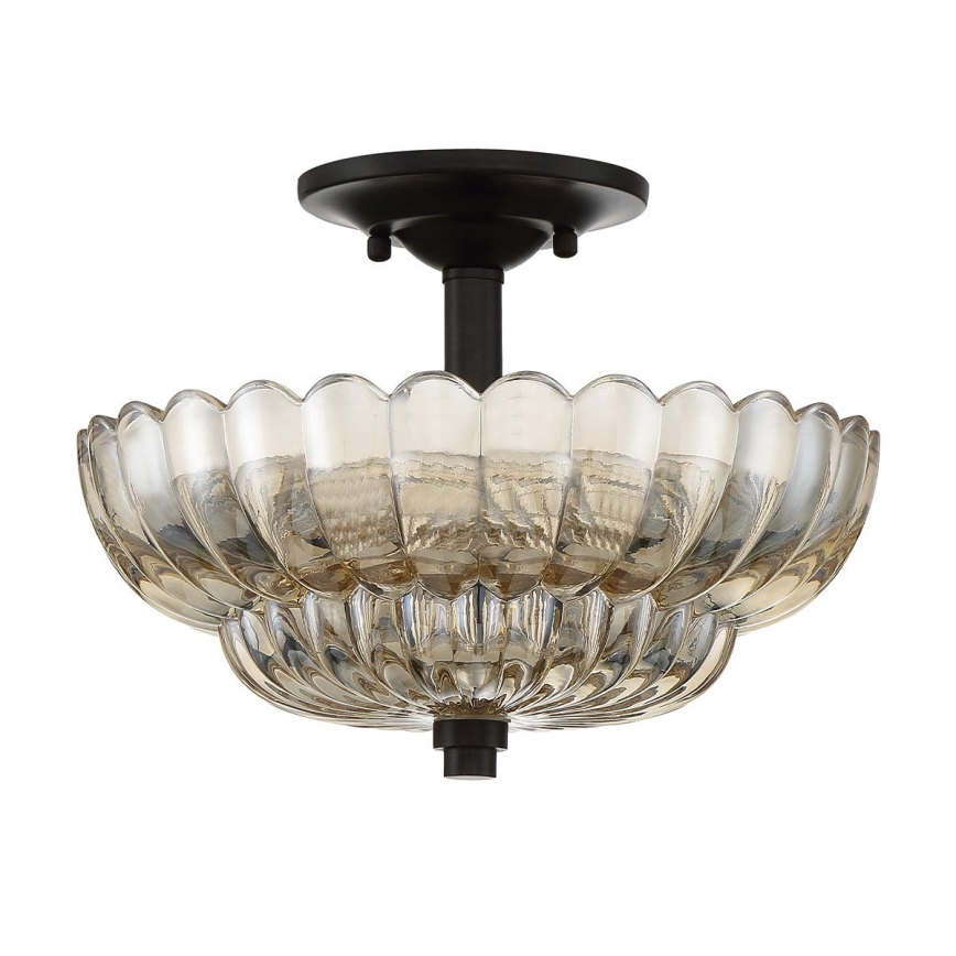 Quoizel - Plafonsko svetlo WHITECAP 3xE14/40W/230V, prečnik 29,7 cm