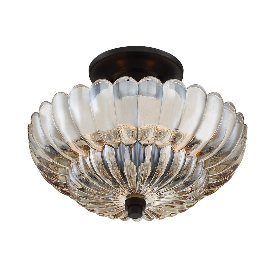 Quoizel - Plafonsko svetlo WHITECAP 3xE14/40W/230V, prečnik 29,7 cm