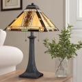 Quoizel - Stona lampa Tiffany NAVAJO 2xE27/60W/230V