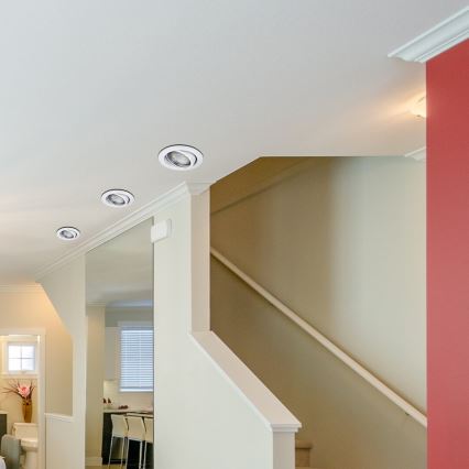 Rabalux - Komplet 3x LED ugradnih plafonskih svetiljki 1xGU10/3W/230V IP40