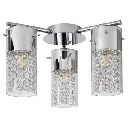 Rabalux - Plafonsko svetlo za kupatilo 3xE14/40W/230V IP44 prečnik 33,5 cm