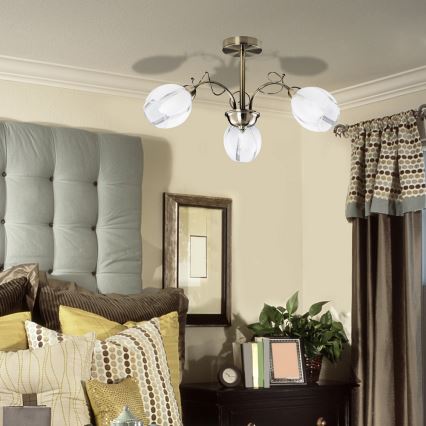 Rabalux - Plafonsko svetlo 3xE27/60W/230V