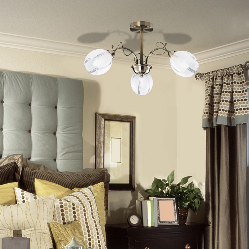 Rabalux - Plafonsko svetlo 3xE27/60W/230V