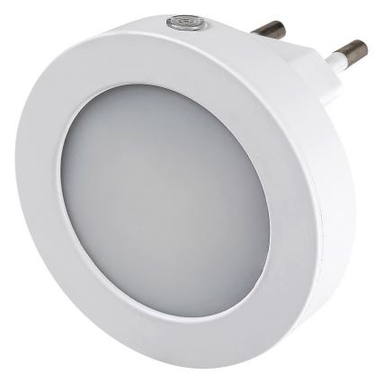 Rabalux - LED noćno svetlo sa senzorom LED/0,5W/230V, 3000K, prečnik 65 mm