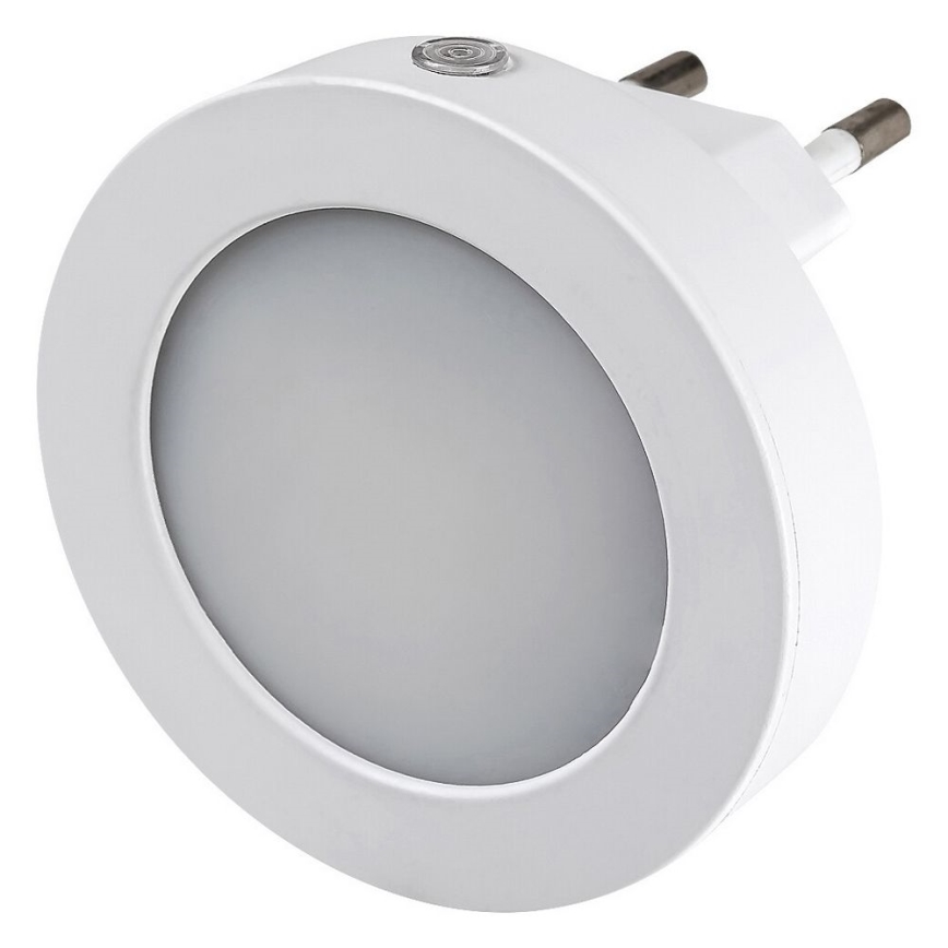 Rabalux - LED noćno svetlo sa senzorom LED/0,5W/230V, 3000K, prečnik 65 mm