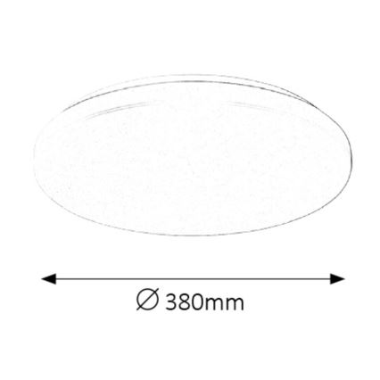 Rabalux - LED stropno svetlo LED/32W/230V prečnika 38 cm