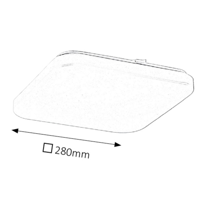 Rabalux - LED plafonsko svetlo LED/20W/230V 28x28 cm