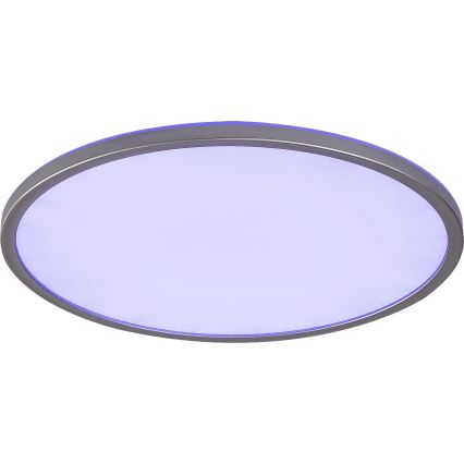 Rabalux - LED RGB prigušiva stropna svetiljka LED/22W/230V Wi-Fi Tuya + daljinsko upravljanje prečnik 41,5 cm