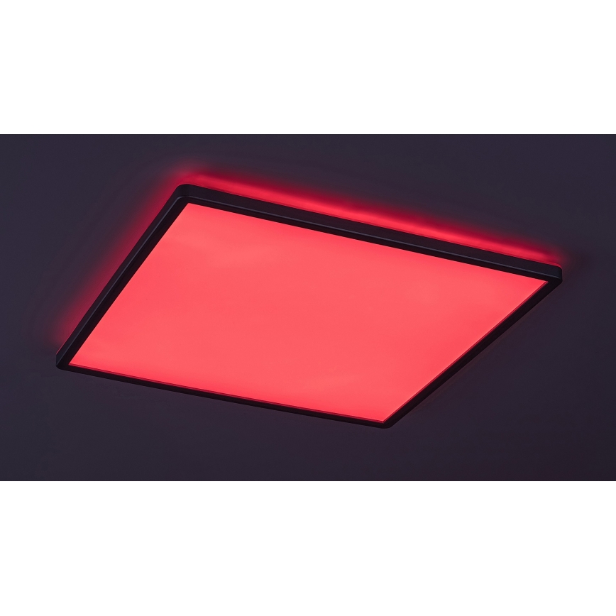 Rabalux - LED RGB prigušiva plafonska svetiljka LED/22W/230V Wi-Fi Tuya + daljinski upravljač 42x42 cm