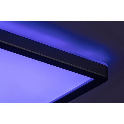 Rabalux - LED RGB prigušiva plafonska svetiljka LED/22W/230V Wi-Fi Tuya + daljinski upravljač 42x42 cm
