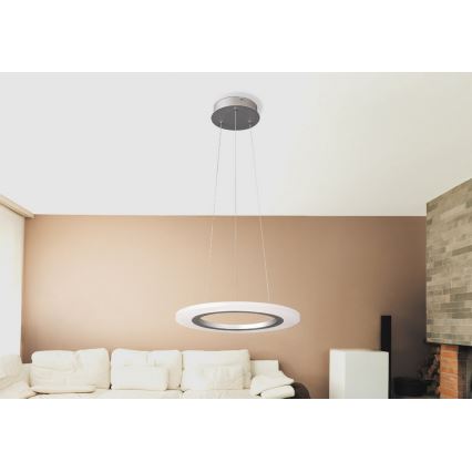 Rabalux - LED luster LED/20W/230V srebran