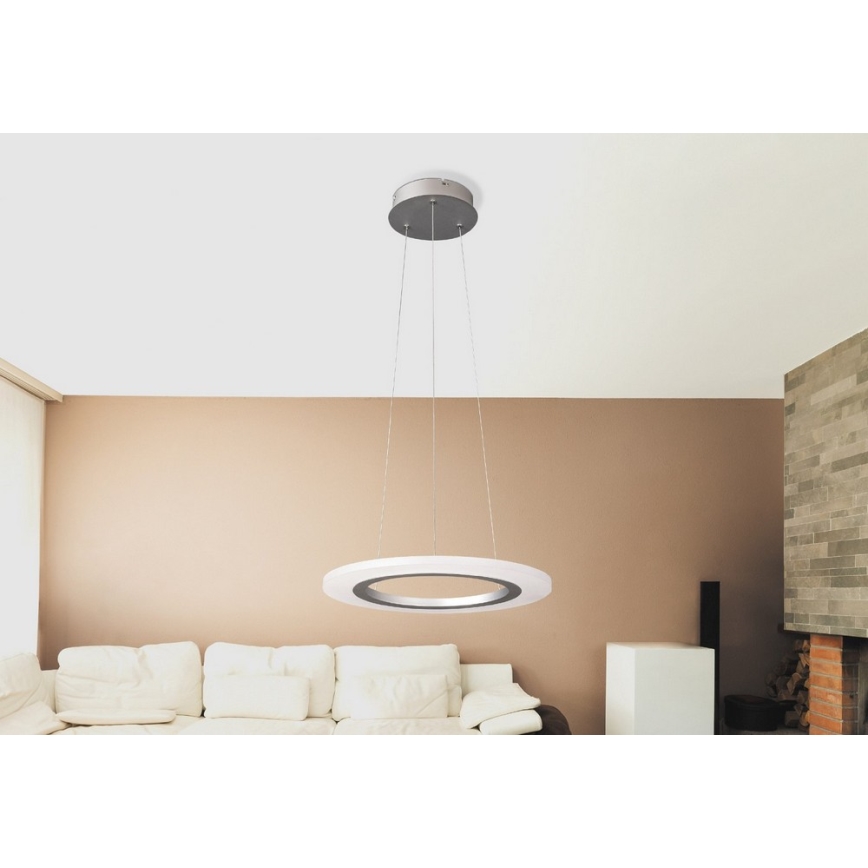 Rabalux - LED luster LED/20W/230V srebran