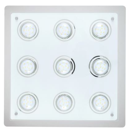 Rabalux - LED stropna svetiljka NAOMI 9xGU10/5W 38x38 cm