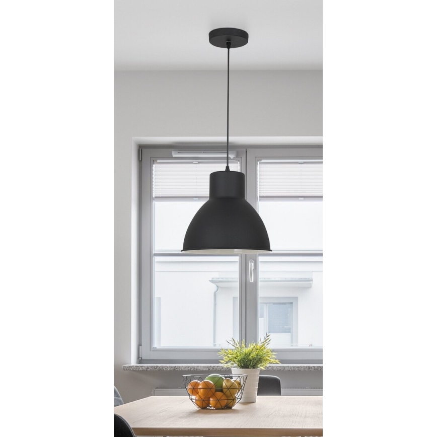 Rabalux - Luster 1xE27/60W/230V crne boje