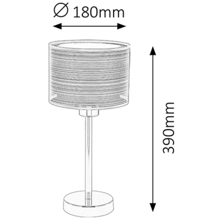 Rabalux - Stona lampa E27/60W