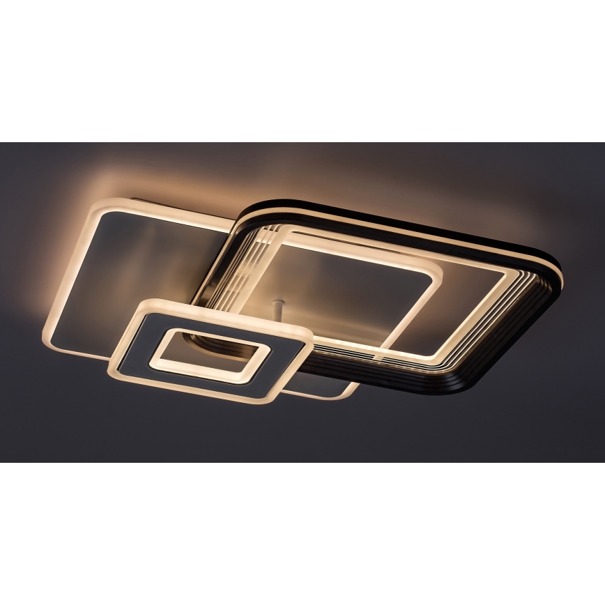 Rabalux - LED prigušiva stropna svetiljka LED/48W/230V 3000K/4000K/6000K + daljinski upravljač 49,5x49,5 cm