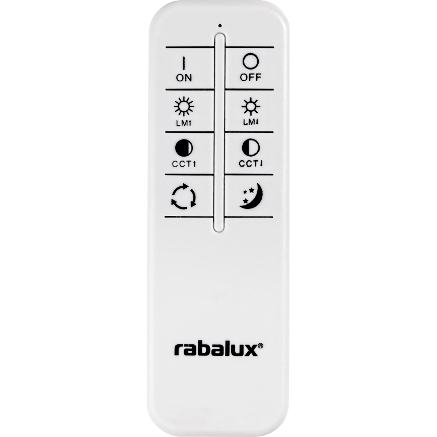 Rabalux - LED prigušiva stropna svetiljka LED/48W/230V 3000K/4000K/6000K + daljinski upravljač 49,5x49,5 cm