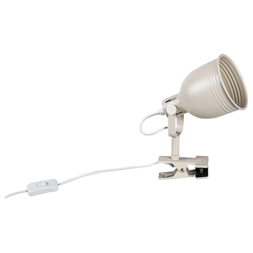 Rabalux - Lampa sa stezaljkom 1xE14/25W/230V bež
