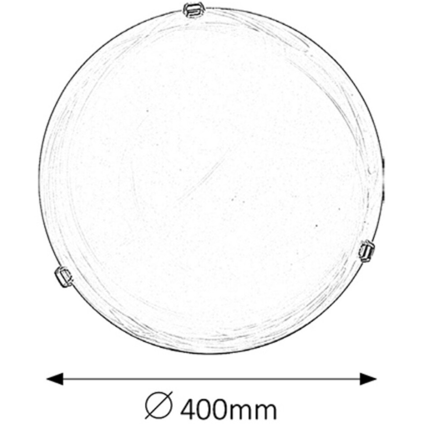 Rabalux - Plafonsko svetlo 2xE27/60W/230V sa alabasterskim staklom
