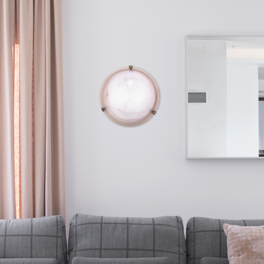 Rabalux - Plafonsko svetlo 2xE27/60W/230V, alabastersko staklo