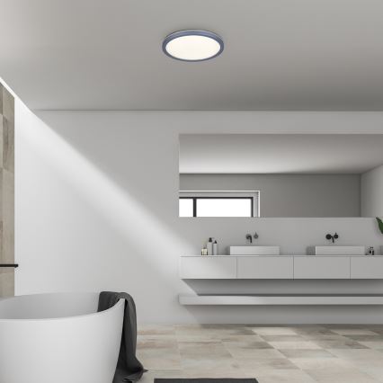 Rabalux - LED plafonsko svetlo za kupatilo, LED/15W/230V, IP44, prečnik 28 cm