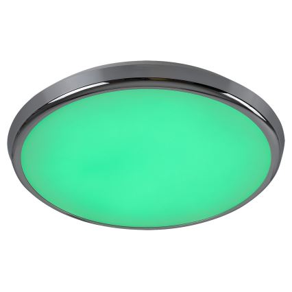 Rabalux - LED RGB prigušiva kupatilska plafonska svetiljka LED/18W/230V prečnik 30 cm 3000-6500K IP44 + daljinski upravljač